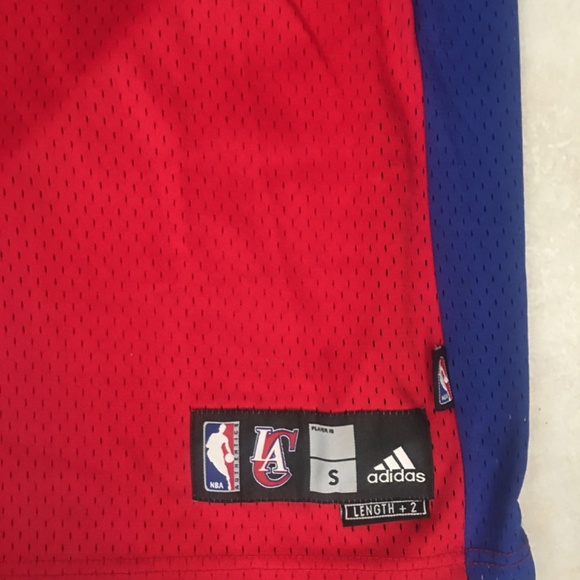 Men’s Vintage Blake Griffin 32 Red Adidas Jersey Los Angeles Clippers Sz Small - Picture 11 of 16